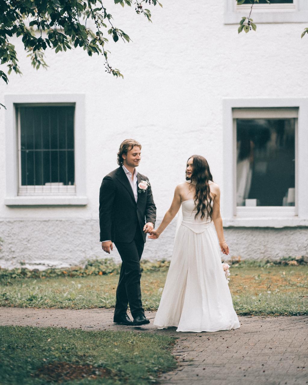 Brautpaar bei einer Hochzeit