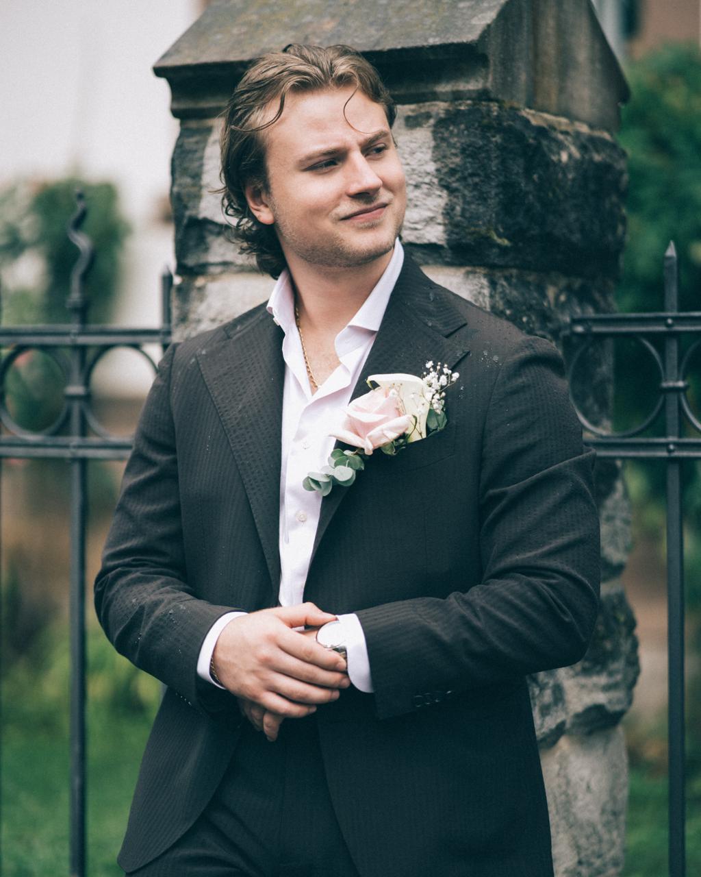 Bräutigam Portrait